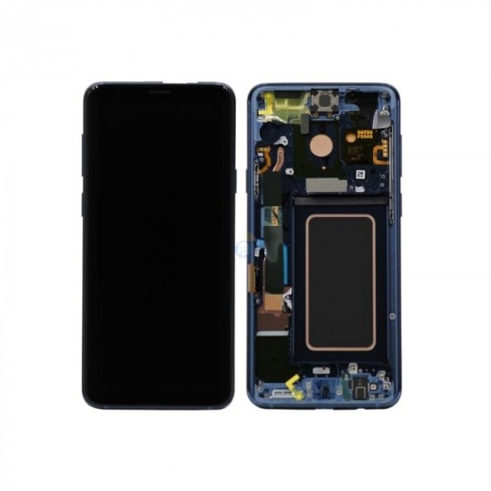 Touch+Display+Frame Samsung Galaxy S9 Plus/G965F Service Pack Blue Touch+Display+Frame Samsung Galaxy S9 Plus/G965F Service Pack Blue